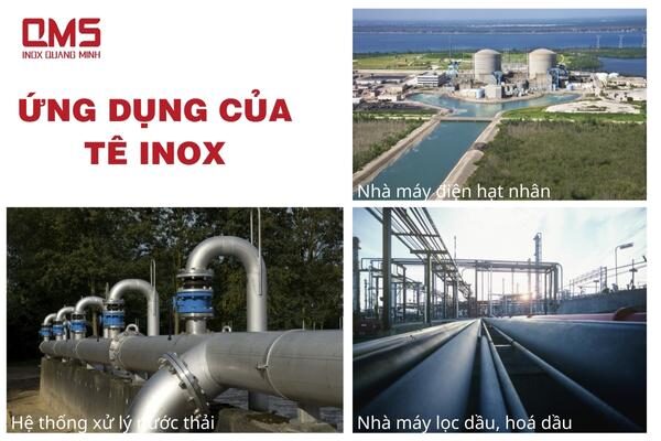 Những ứng dụng của tê inox trong hệ thống đường ống công nghiệp