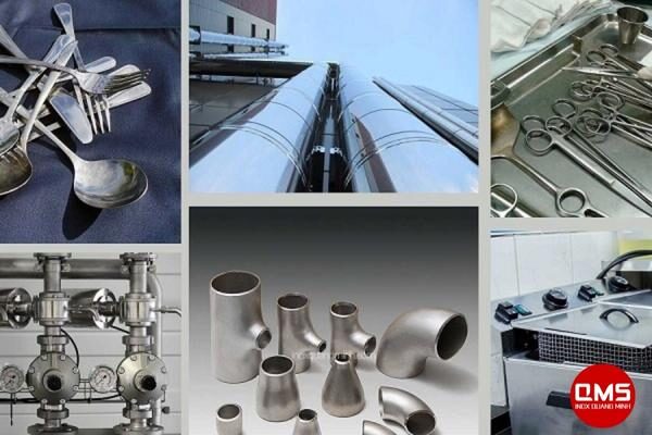 Ứng dụng của inox trong cuộc sống và trong công nghiệp